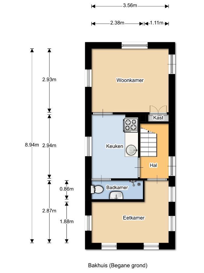 Bakhuisje Emst Exteriér fotografie